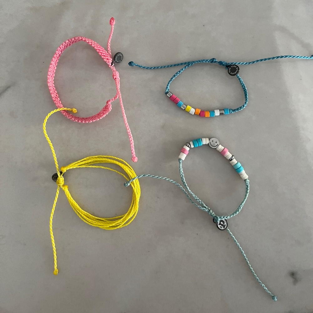 Pura vida bracelet set